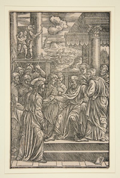 Christus vor Pilatus von Unknown