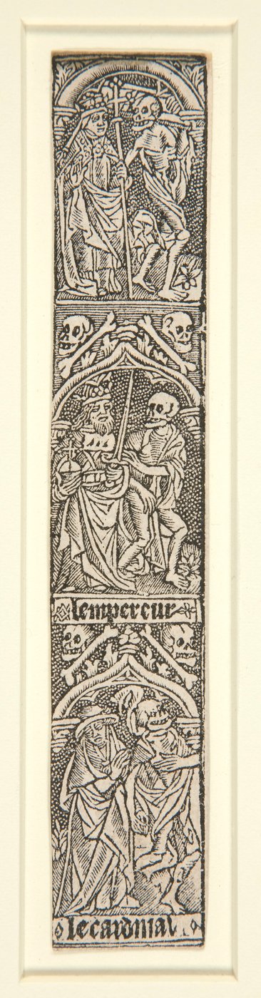 Totentanz, Rand des Stundenbuchs von Unknown