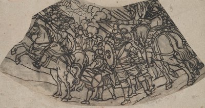 Krieger zu Pferd von Unknown