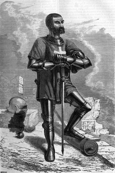 Ein Ritter aus der Stadt Rhodos (Griechenland) im 16. Jahrhundert von Unknown artist