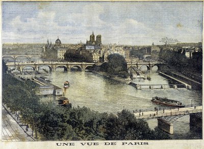 Ein Blick auf Paris - in „The Petity Journal“ von Unknown artist