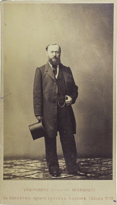 Porträt des Dramatikers Alexander N. Ostrowski (1823-1886) von Unknown artist