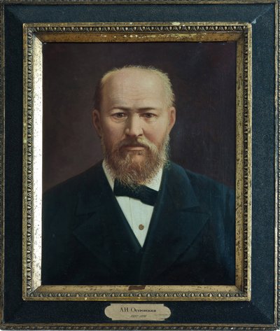 Porträt des Dramatikers Alexander N. Ostrovsky von Unknown artist