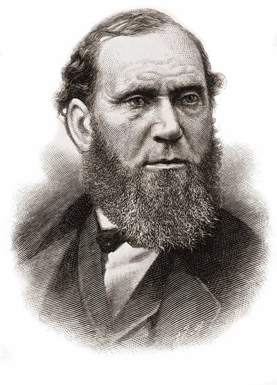Allan Pinkerton (1819-1884), amerikanischer Detektiv schottischer Herkunft von Unknown artist