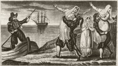 Beakes der niederländische Pirat und seine Crew entführen gewaltsam Nonnen aus einem spanischen Kloster von Unknown artist
