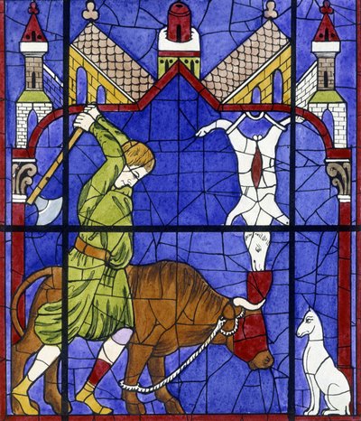 Boucher, Glasmalerei des Mittelalters. in „Geschichte der Glasmalerei“ von Unknown artist