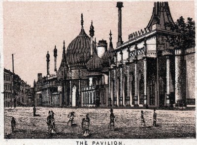 Brighton, England: Blick auf den Pavillon. in „Die Welt illustriert 168 Ansichten“. Undatiert (spätes 19. Jahrhundert) von Unknown artist