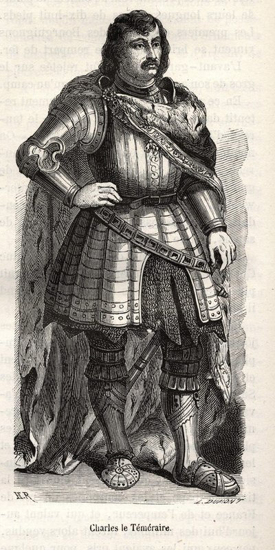 Karl der Kühne (1433-1477), Herzog von Burgund. von Unknown artist