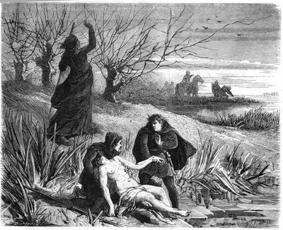 Tod von Karl dem Kühnen am 5. Januar 1477 vor den Mauern von Nancy von Unknown artist