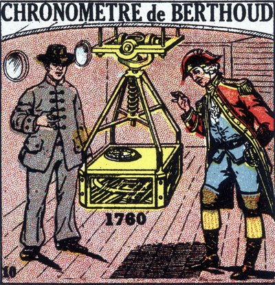 Chronometer von Ferdinand Berthoud, Schweizer Uhrmacher von Unknown artist