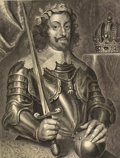 Ferdinand III., Heiliger Römischer Kaiser - Ferdinand III. von Habsburg 1608-1657 - Gravur 17. Jahrhundert von Unknown artist