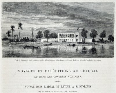 Fort de Dagana von Unknown artist