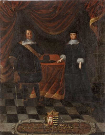 Frederic III von Holstein-Gottorp und Marie Elisabeth von Sachsen von Unknown artist