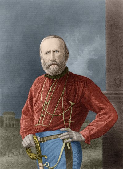 Giuseppe Garibaldi (1807 - 1882) von Unknown artist
