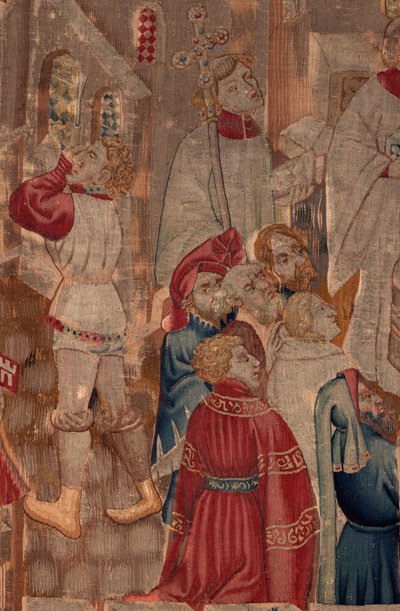 Geschichte von Saint Piat und Saint Eleuthère, Szene 6 (Detail Mitte) von Unknown artist