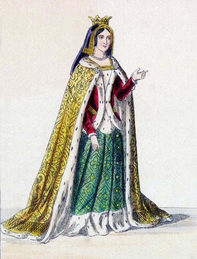 Isabella I. von Kastilien, bekannt als die Katholische (1451-1504), Königin von Kastilien. von Unknown artist