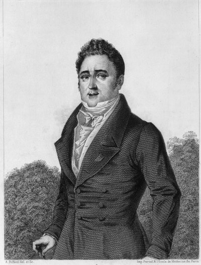 Jacques Lafitte (1767-1844), französischer Bankier und Politiker - Gravur in „Histoire de la vie politique et privée de Louis Philippe“ von Unknown artist