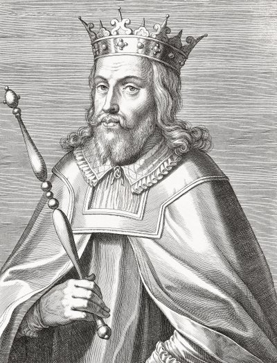 König Duarte I. von Portugal. Edward I. Porträt. von Unknown artist