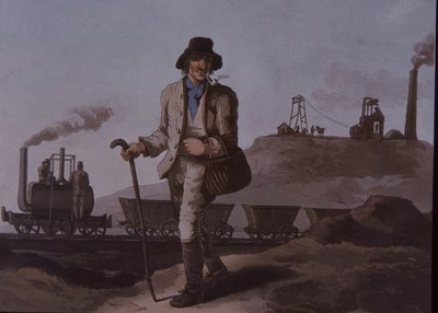 Arbeiter, frühe industrielle Revolution, frühes 19. Jahrhundert von Unknown artist