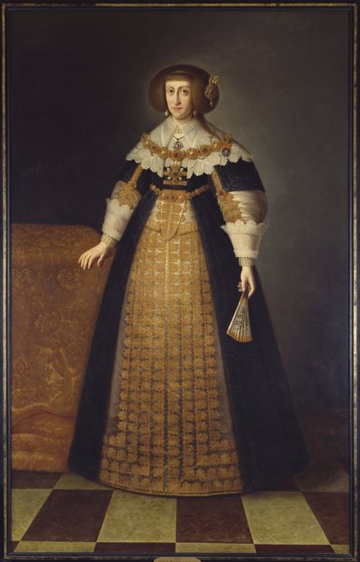 Porträt von Erzherzogin Cecilia Renata von Österreich von Unknown artist