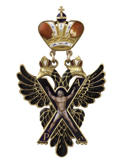 Abzeichen des Ordens des Heiligen Andreas des Erstberufenen von Unknown artist
