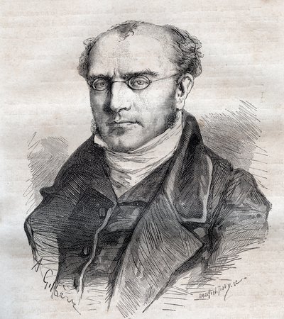Louis-Chrysostome Michel de Bourges 1797-1853 französischer Anwalt und Politiker. von Unknown artist