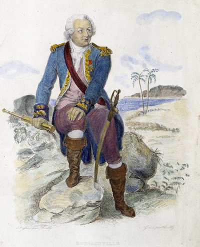 Louis Antoine, Graf von Bougainville (1729-1811), französischer Seefahrer von Unknown artist
