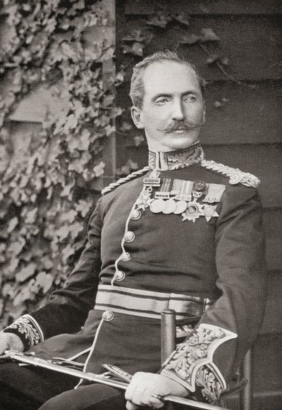 Generalmajor Arthur Fitzroy Hart-Synnot, aus dem Buch Südafrika und der Burenkrieg von Louis Creswicke, veröffentlicht 1900 von Unknown