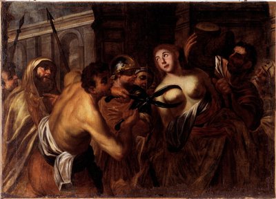 Martyrium der heiligen Agatha von Sizilien von Unknown artist
