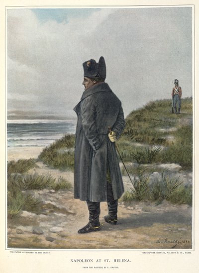 Napoleon auf St. Helena von Unknown artist