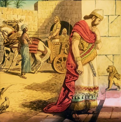 Nebukadnezar II., König des Neubabylonischen Reiches von Unknown artist
