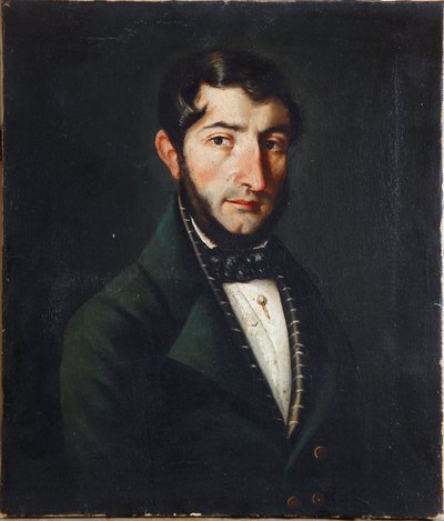 Nicolo Paganini im Alter von 32 Jahren (Porträt) von Unknown artist