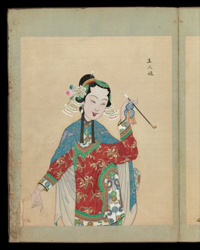 Hundert Porträts von Peking-Opernfiguren, spätes 19.-frühes 20. Jahrhundert von Unknown Artist