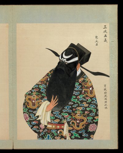 Hundert Porträts von Peking-Opernfiguren, spätes 19.-frühes 20. Jahrhundert von Unknown Artist