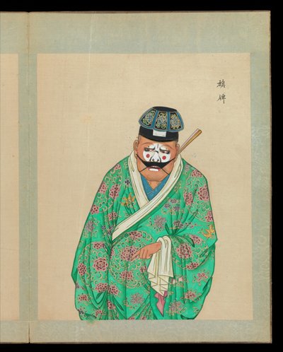 Hundert Porträts von Peking-Opernfiguren, spätes 19. - frühes 20. Jahrhundert von Unknown Artist