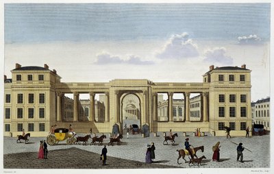 Palais de la Chambre des Députés, um 1820 von Unknown artist