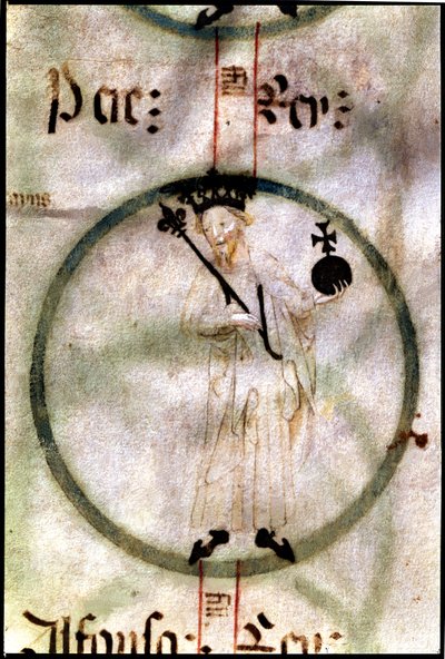 Peter "der Große", II. von Katalonien und III. von Aragón, Sohn ... von Unknown Artist