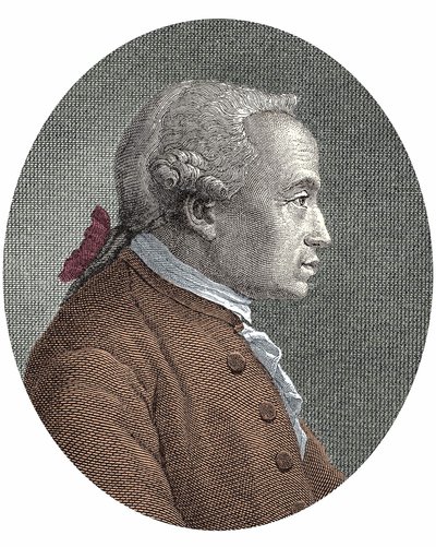 Porträt von Immanuel Kant (1724 - 1804) deutscher Philosoph von Unknown artist