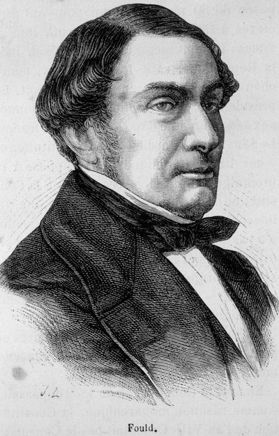 Porträt von Achille Fould (1800-1867), französischer jüdischer Bankier, Unterstützer des Freihandels und des Saint-Simonismus von Unknown artist