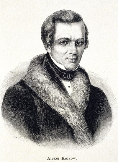 Porträt von Alexei Kolzow von Unknown artist