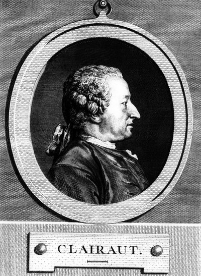 Porträt von Alexis Claude Clairaut (1713-1765), französischer Mathematiker von Unknown artist
