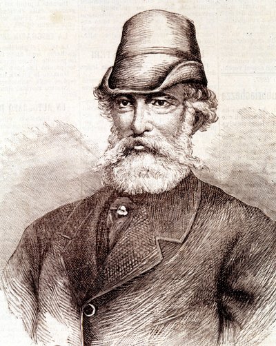 Porträt von Alfred Krupp (1812 - 1887) von Unknown artist