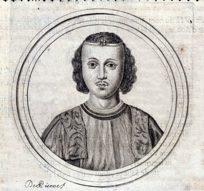 Porträt von Amadeus VII. von Savoyen, bekannt als Der Rote Graf von Unknown artist