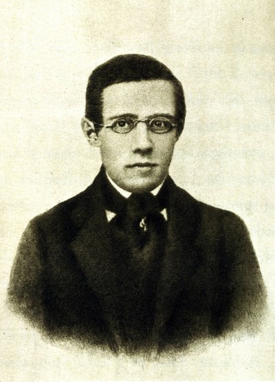 Porträt von Bedrich Smetana (1824-1884), tschechischer Komponist und Pianist von Unknown artist