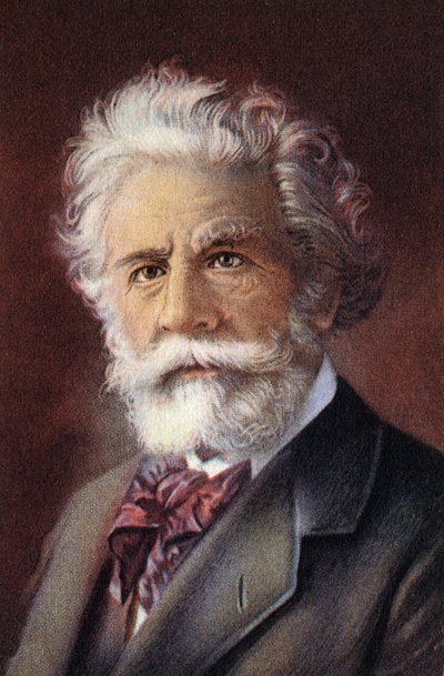 Porträt von Camille Flammarion, französischer Astronom und wissenschaftlicher Journalist. von Unknown Artist