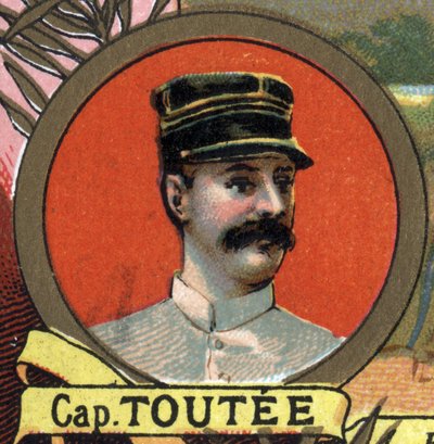 Porträt von Kapitän Toutee, französischer Entdecker von Unknown artist