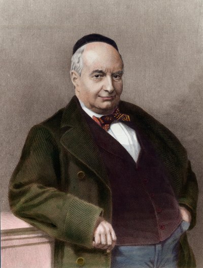 Porträt von Charles Auguste Sainte Beuve (1804-1869), französischer Schriftsteller von Unknown artist