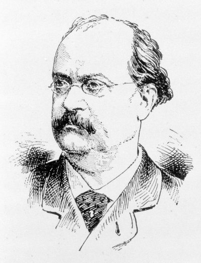 Porträt von Charles Lecocq (1832 - 1918), französischer Komponist. von Unknown artist