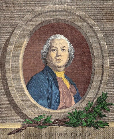 Porträt von Christoph Willibald, Ritter von Gluck (1714-1787), deutscher Komponist von Unknown artist