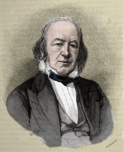 Porträt von Claude Bernard (1813 - 1878), französischer Physiologe von Unknown artist